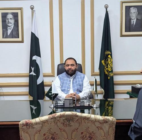 Mr. Aurangzeb Khan Khichi (Federal Minister) visited AIC